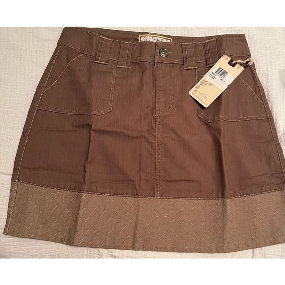 Aventura Shonda A Line Skirt in Khaki NEW NWT - Picture 1 of 8